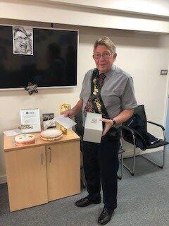 Retirement time but certainly not goodbye to our Steve!