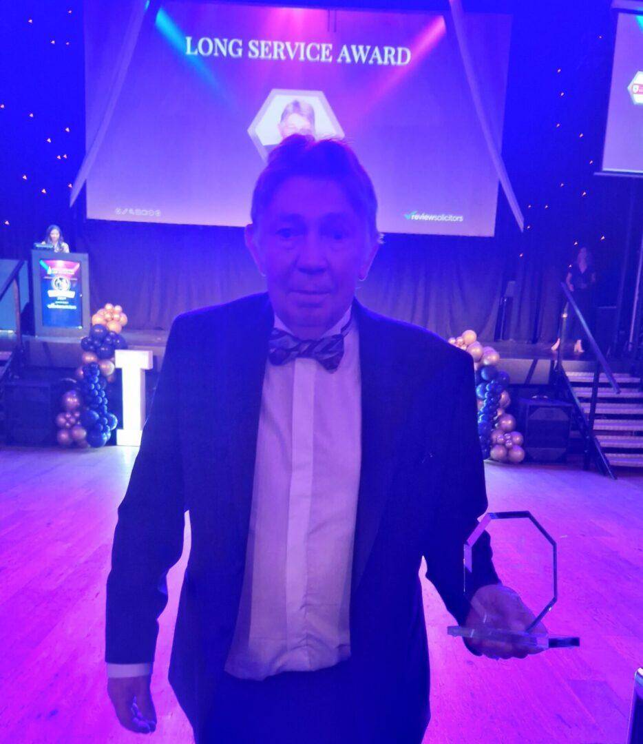 Steve Morris honoured with Long Service Award!